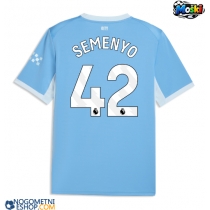 Moški Nogometni dresi Manchester City Antoine Semenyo #42 Domači 2026-27 Kratek Rokav